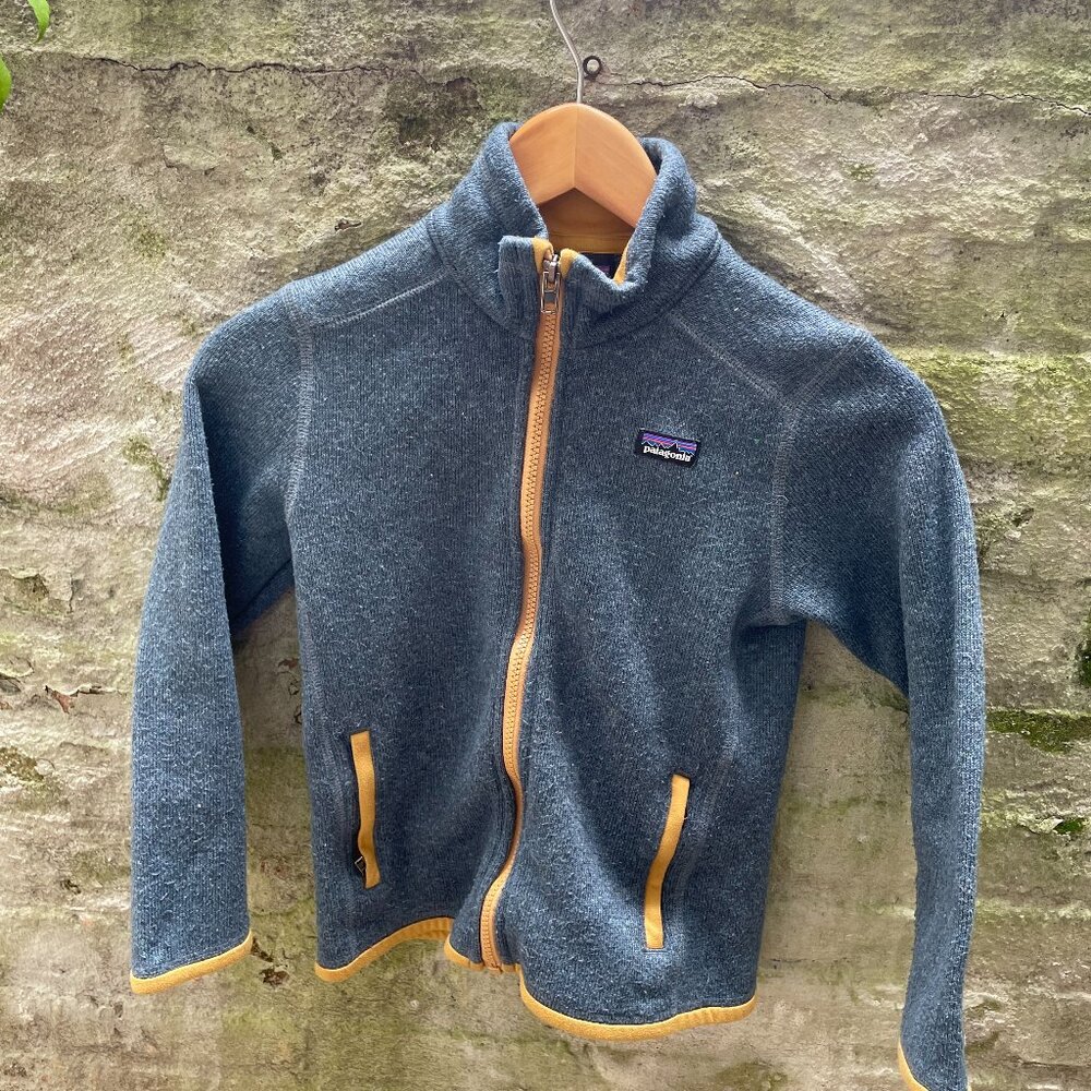 Kids' Small Better Sweater® Blue Fleece Jacket